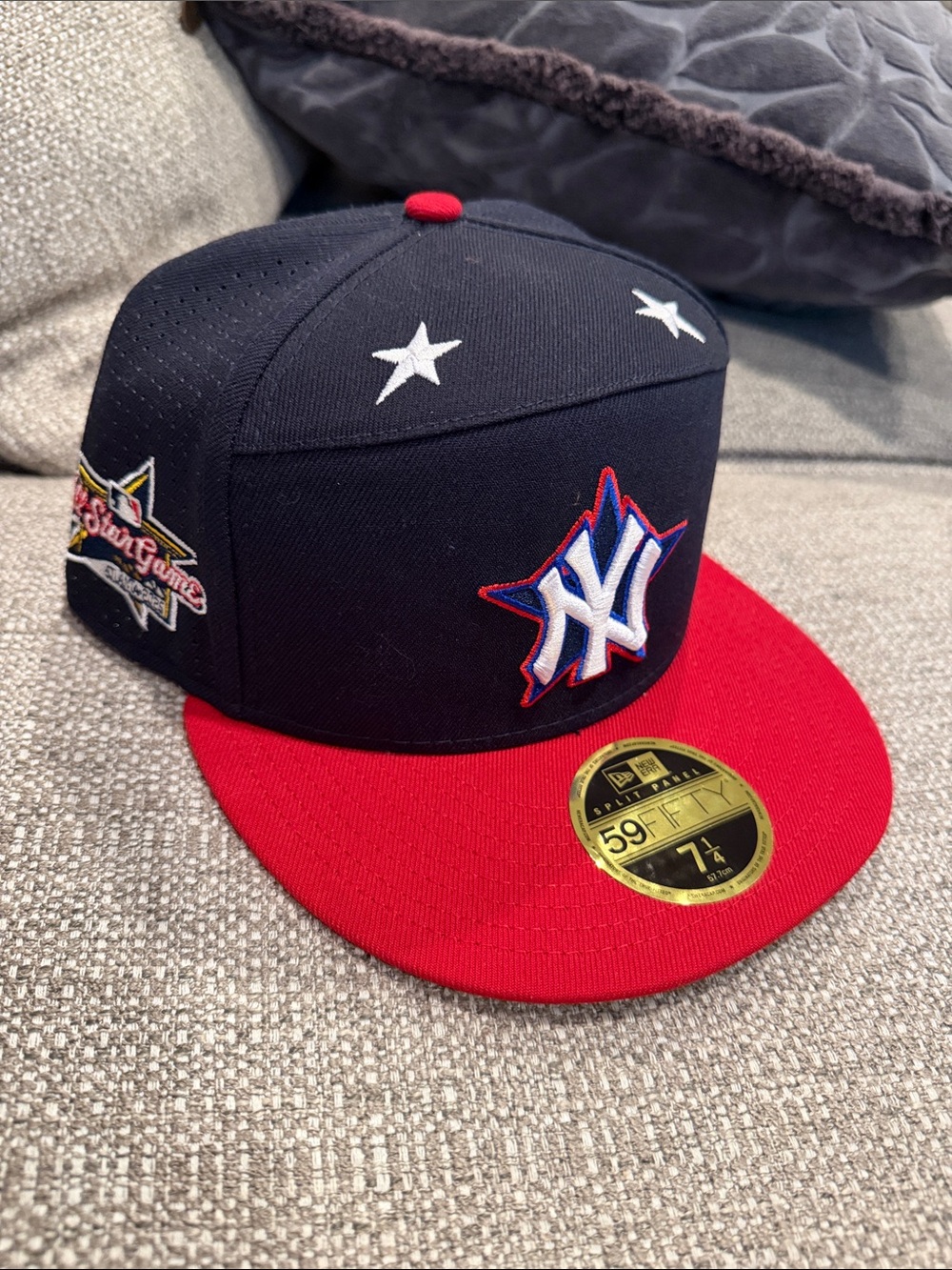 New Era Navy and Red NY Yankees Baseball Cap